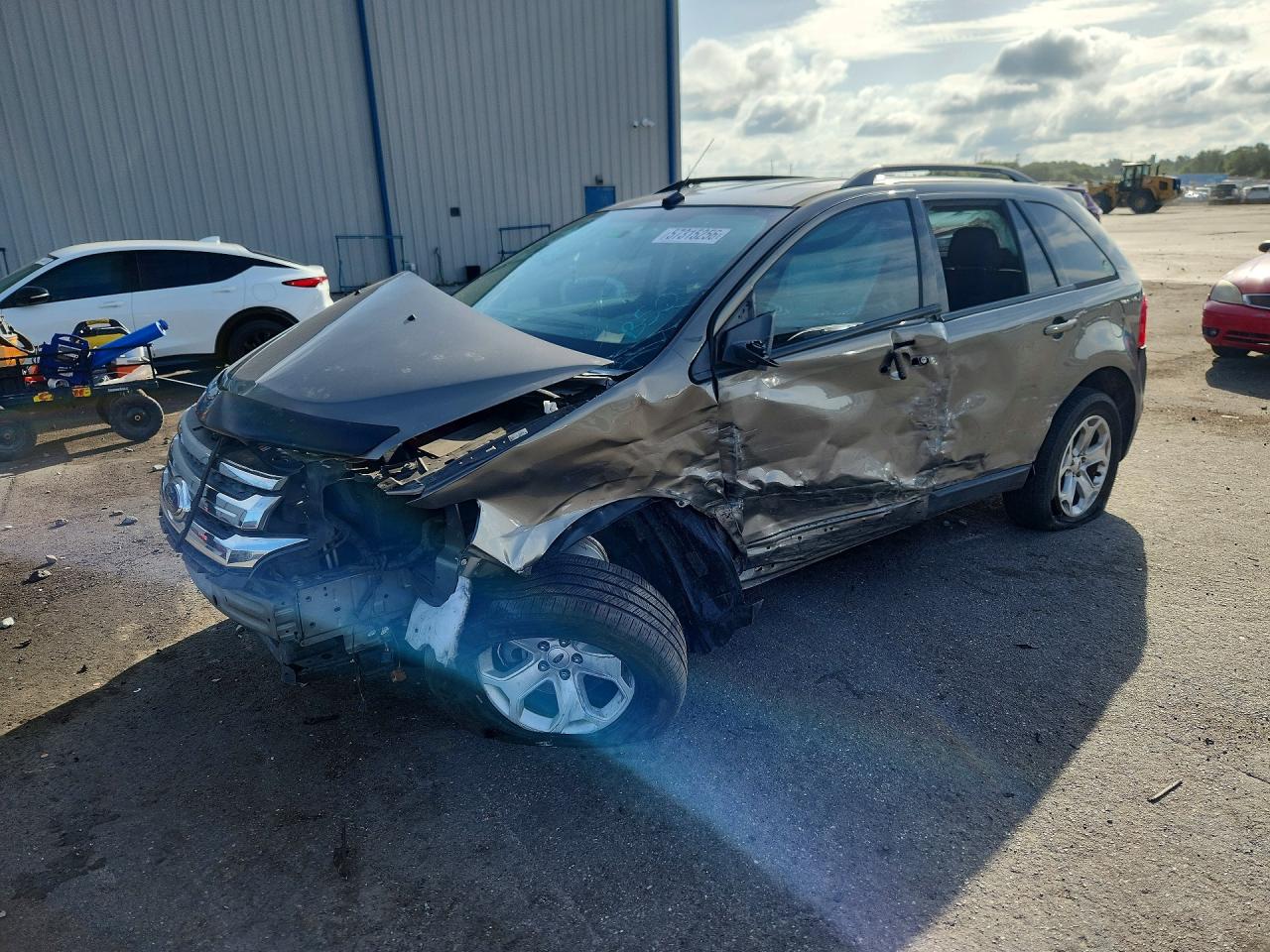 2013 Ford Edge SEL, VIN 2FMDK3JC2DBB50648 — Front end