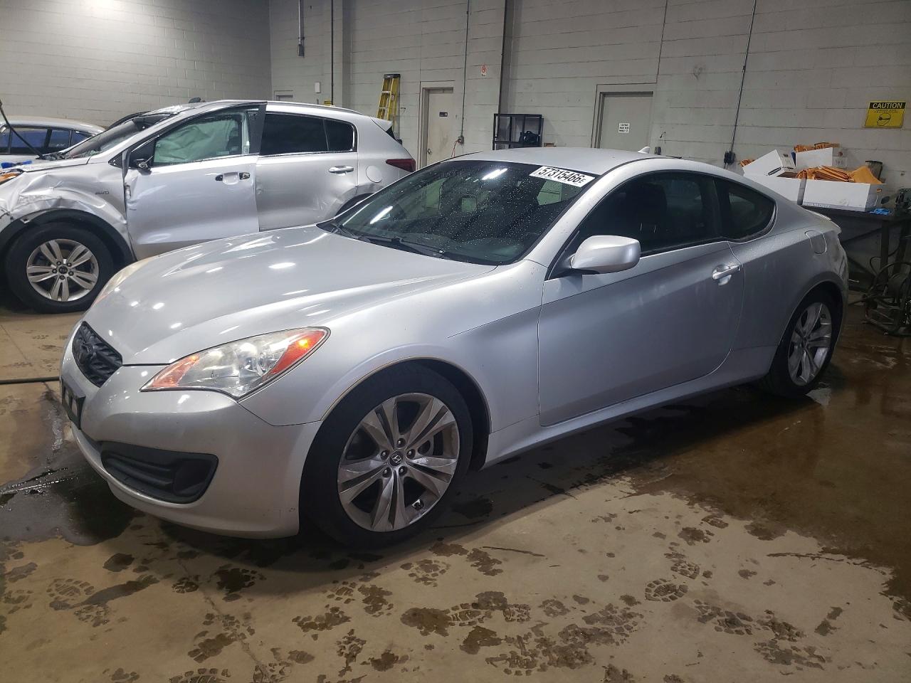2012 Hyundai Genesis Coupe 2.0T, VIN KMHHT6KD8CU067466 — Rear end