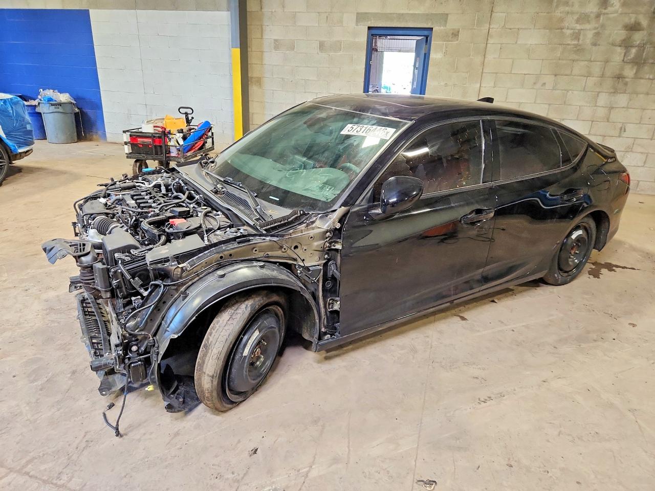 2025 Acura Integra w/A-Spec Package, VIN 19UDE4H36SA014489 — Vandalism