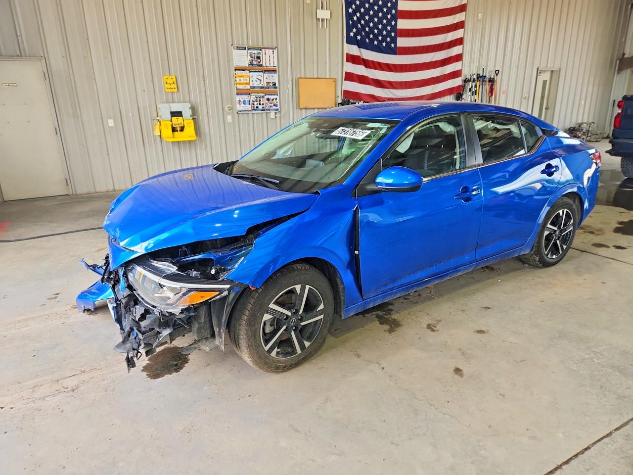 2025 Nissan Sentra SV, VIN 3N1AB8CVXSY297083 — Front end