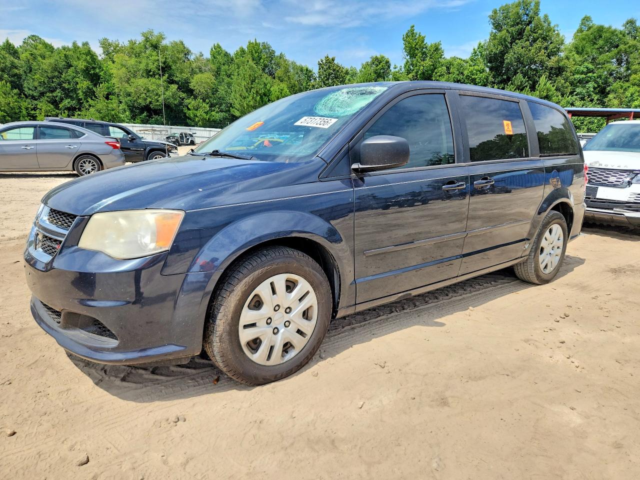 2014 Dodge Grand Caravan SE, VIN 2C4RDGBG8ER353307 — Крыша