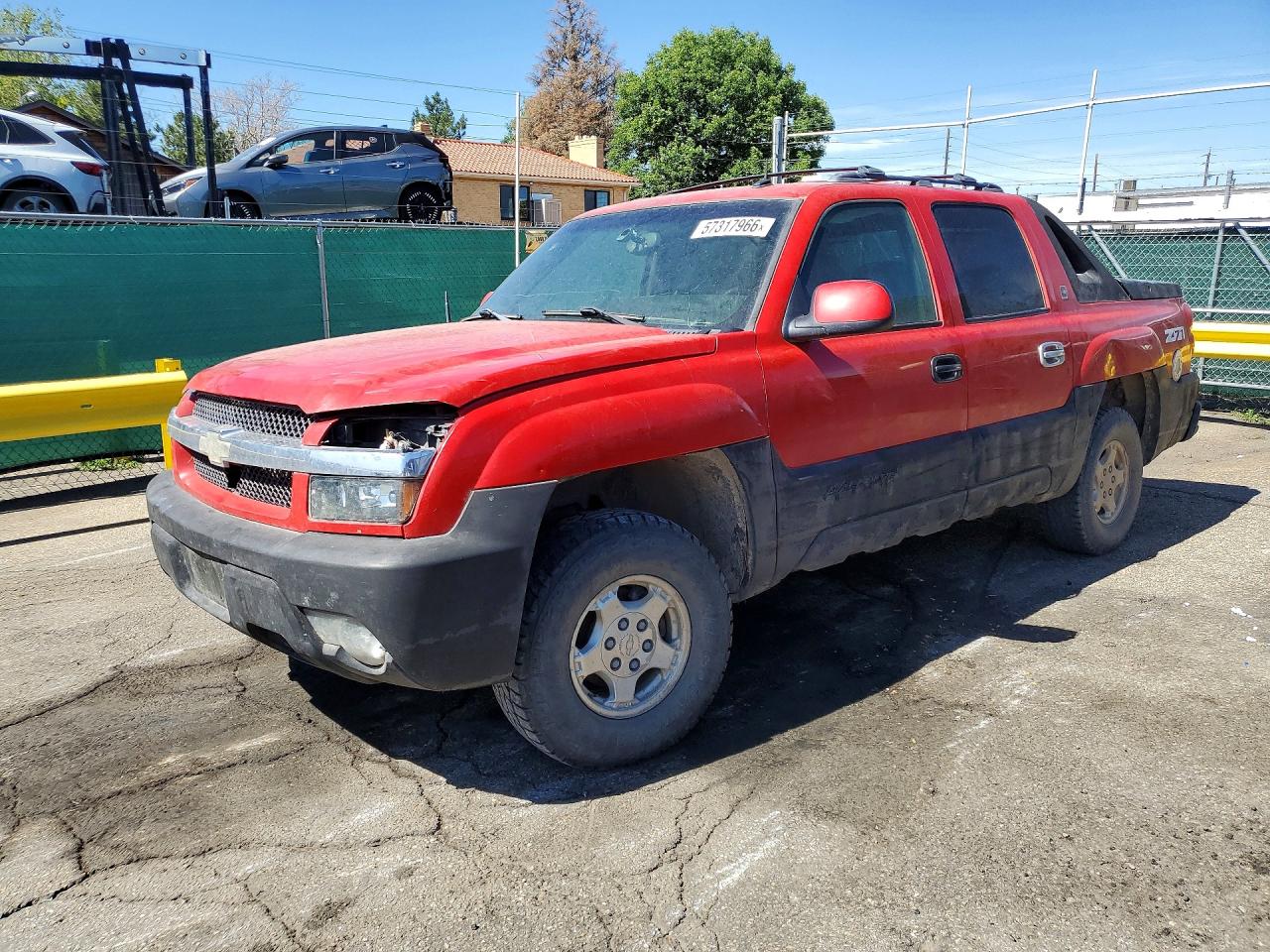 2003 Chevrolet Avalanche, VIN 3GNEK13T83G267552 — Minor dents and scratches