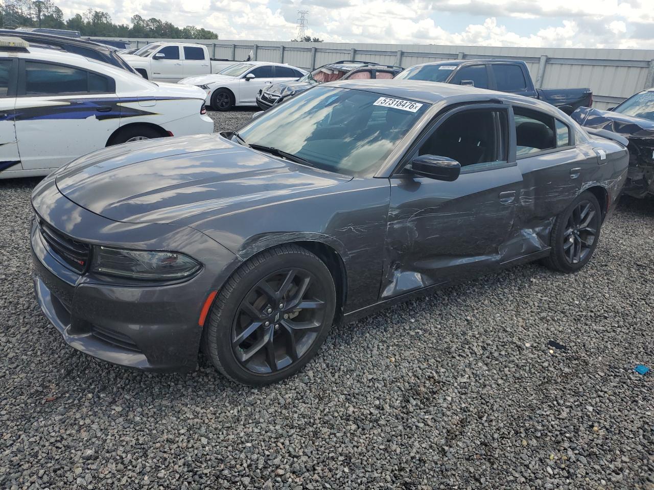 2022 Dodge Charger SXT, VIN 2C3CDXBG5NH119710 — Side