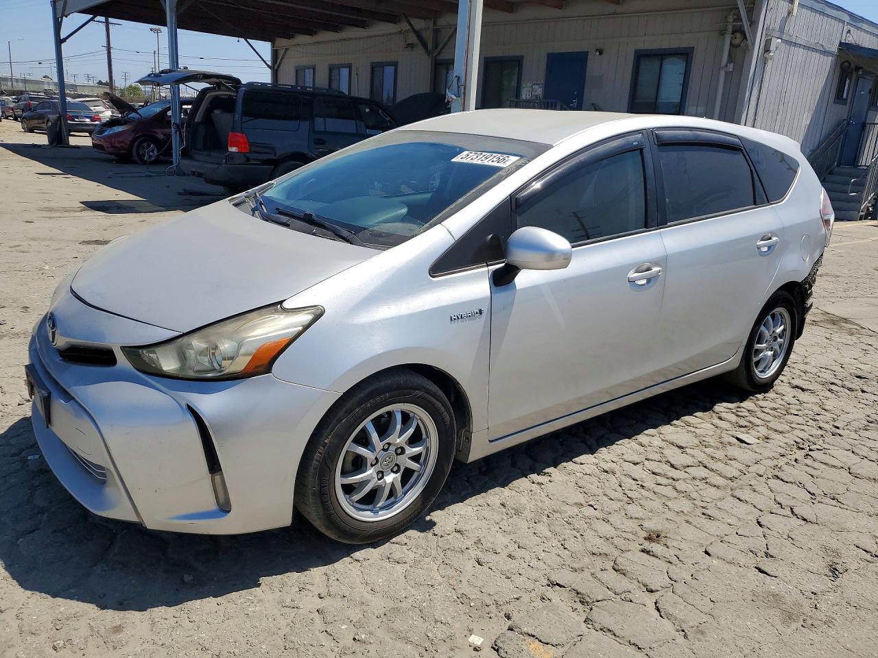 2015 Toyota Prius Three, VIN JTDZN3EUXFJ020801 — Rear end