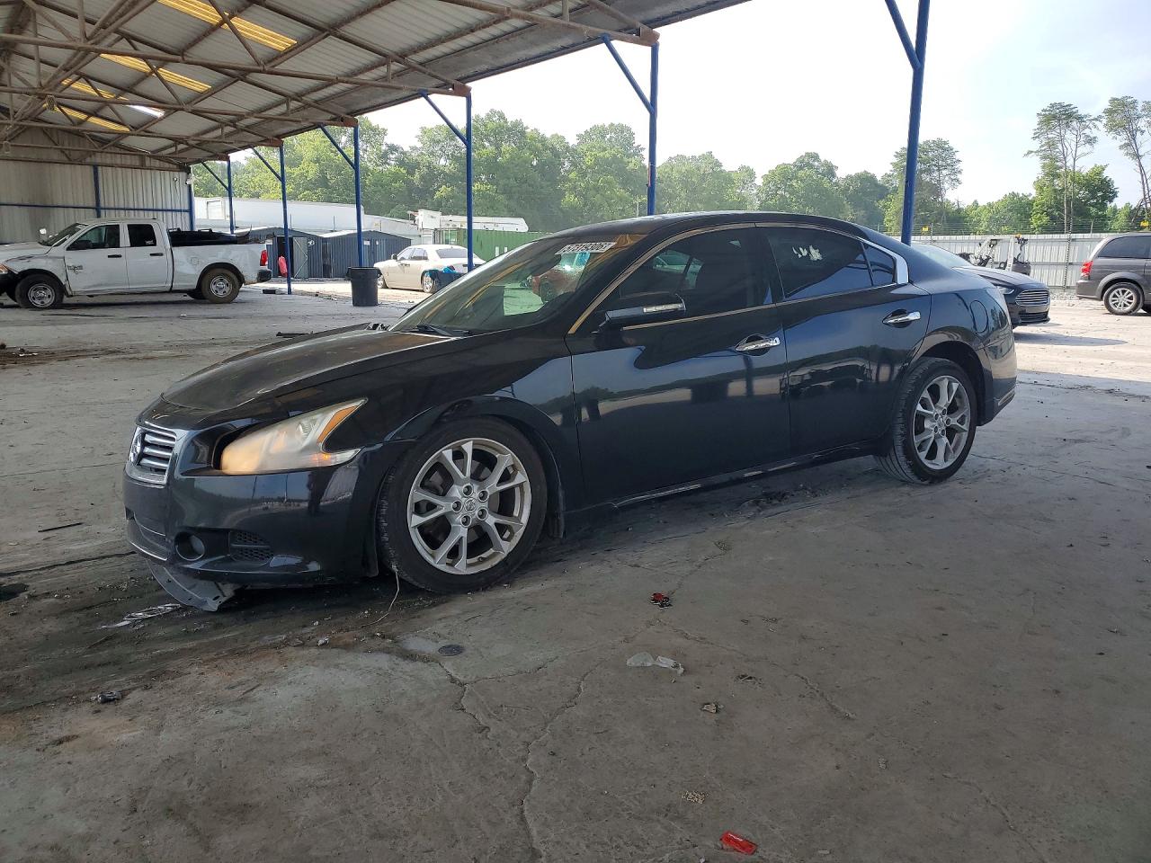 2012 Nissan Maxima SV, VIN 1N4AA5AP0CC818749 — Перед