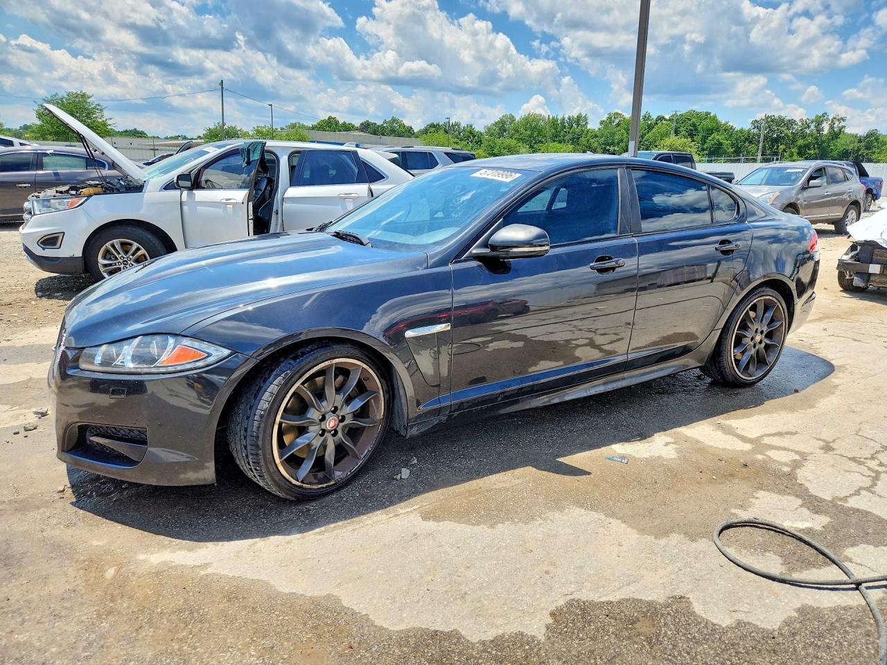 2015 Jaguar XF Portfolio, VIN SAJWA0F78F8U69540 — Front end