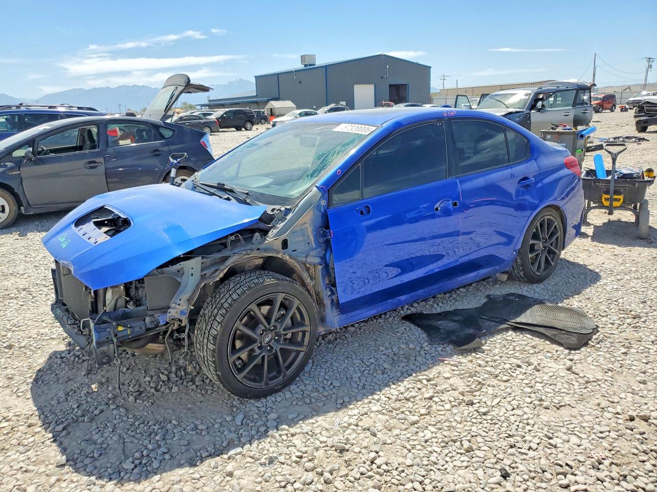 2021 Subaru WRX Premium, VIN JF1VA1F69M8802516 — Front end