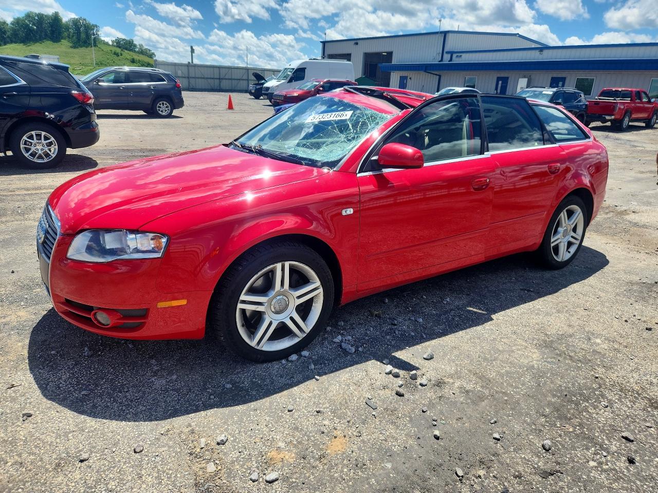 2006 Audi A4 2.0T, VIN WAUKF78E06A269857 — Крыша
