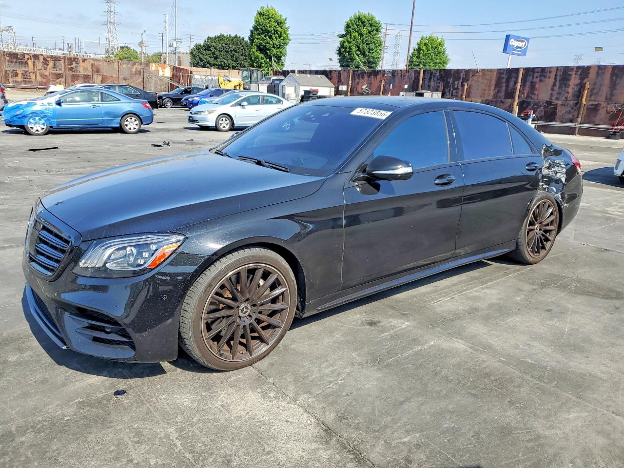 2020 Mercedes-Benz S 560, VIN W1KUG8DB1LA529694 — Rear end