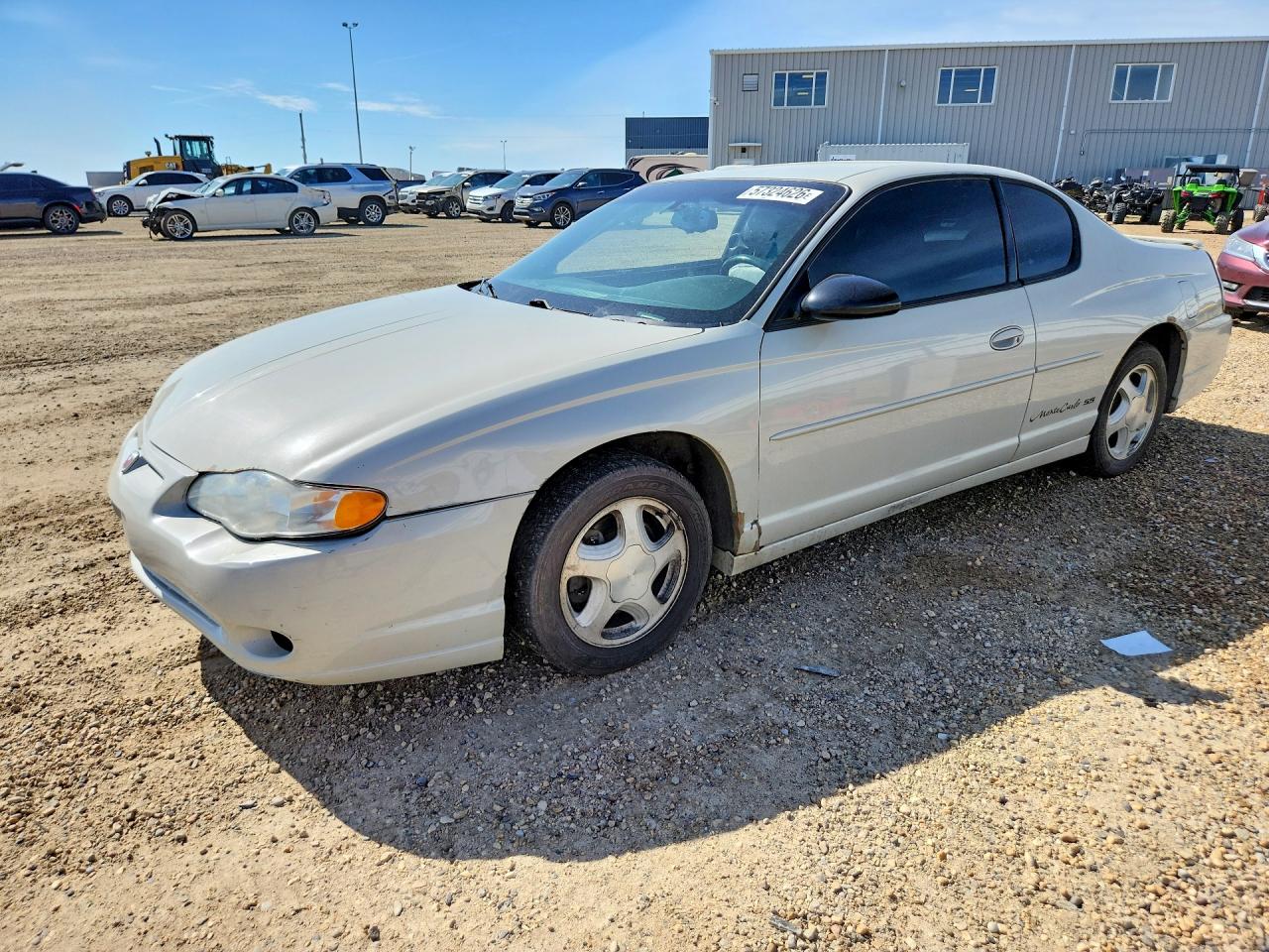 2003 Chevrolet Monte Carlo SS, VIN 2G1WX12K639202712 — Side