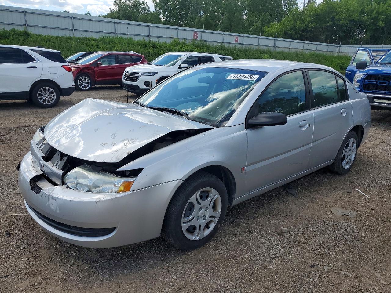 2004 Saturn ION ION 2, VIN 1G8AJ52F24Z166449 — Front end