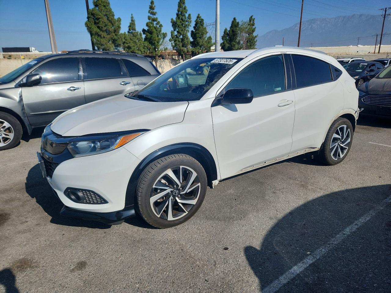 2019 Honda HR-V Sport, VIN 3CZRU5H12KM707147 — Frame damage