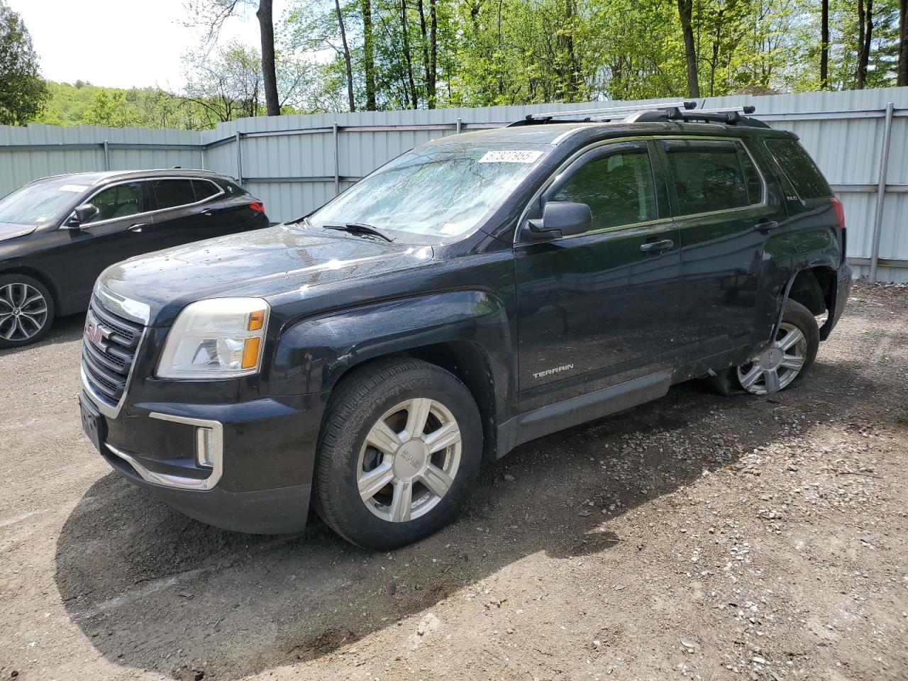 2016 GMC Terrain SLE, VIN 2GKFLTEK3G6187446 — Rear end