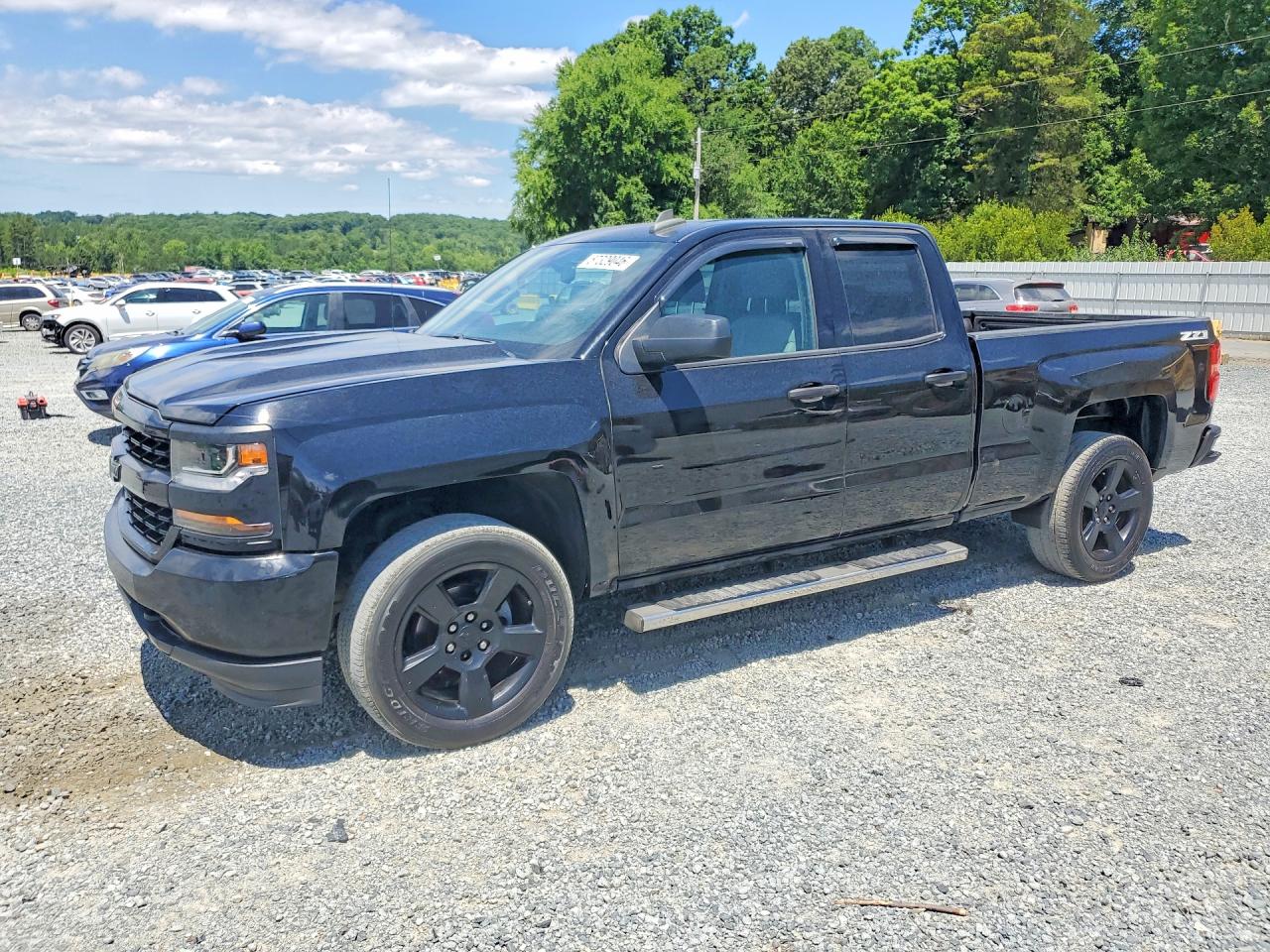 2017 Chevrolet Silverado 1500 Custom, VIN 1GCVKPEC4HZ148199 — Prior damage history