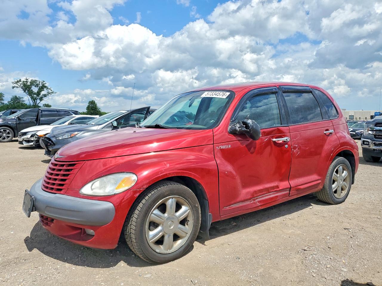 2002 Chrysler PT Cruiser Limited, VIN 3C8FY68B02T381185 — Бок