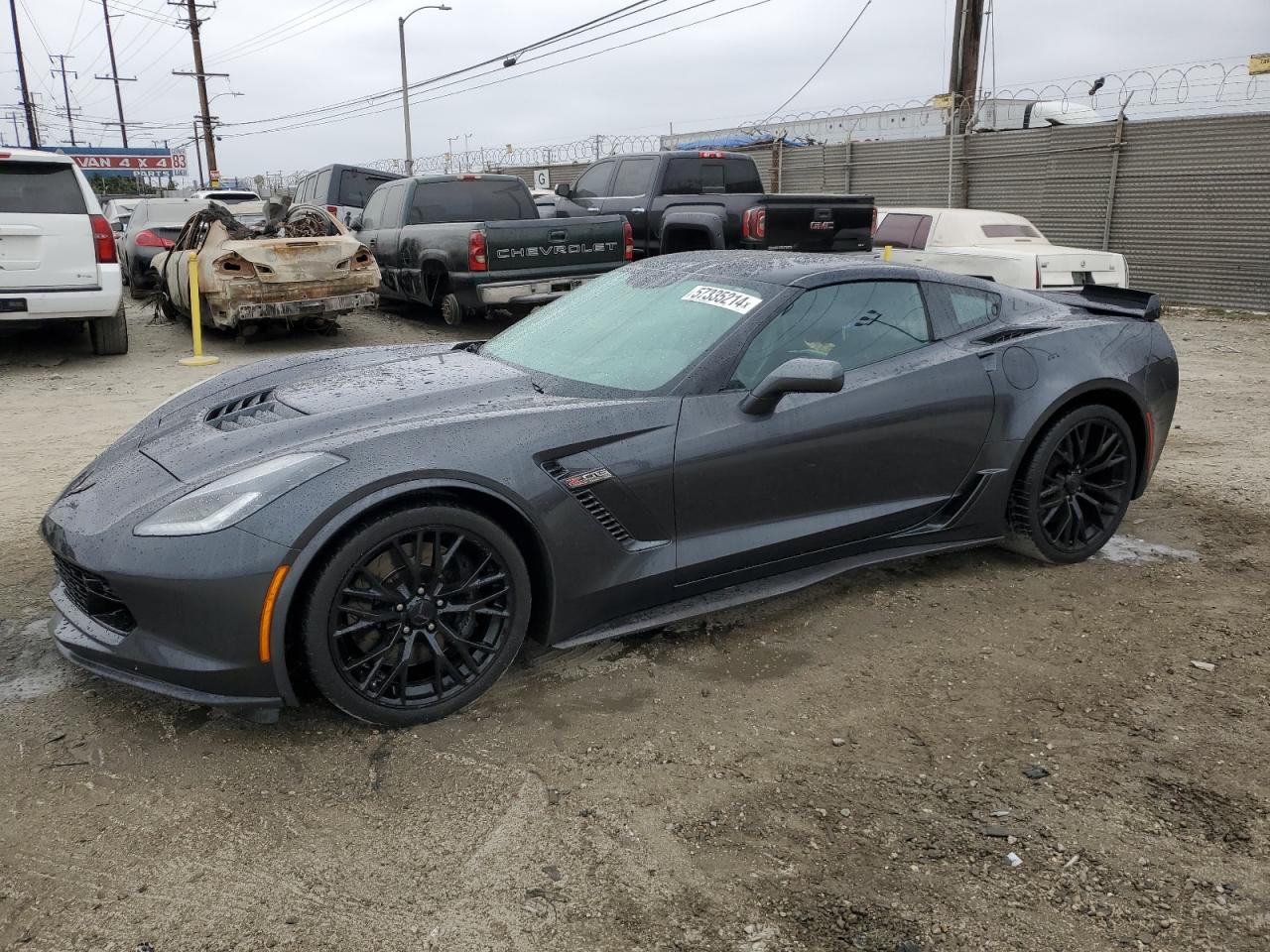 2017 Chevrolet Corvette Z06 2LZ, VIN 1G1YS2D60H5601567 — Minor dents and scratches