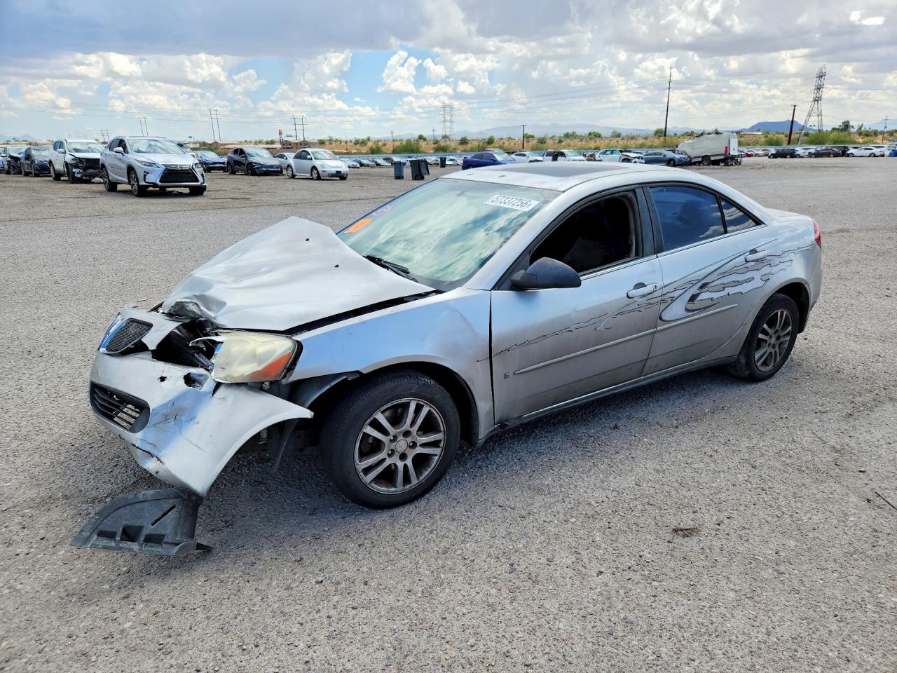 2006 Pontiac G6 6-Cyl, VIN 1G2ZG558264115140 — Front end
