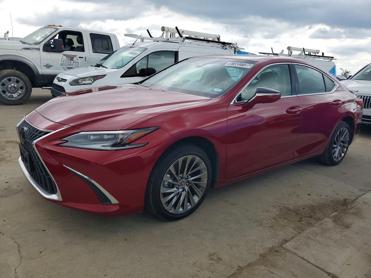 2025 Lexus ES 300h Ultra Luxury, VIN 58AFA1C1XSU066816 — Undercarriage