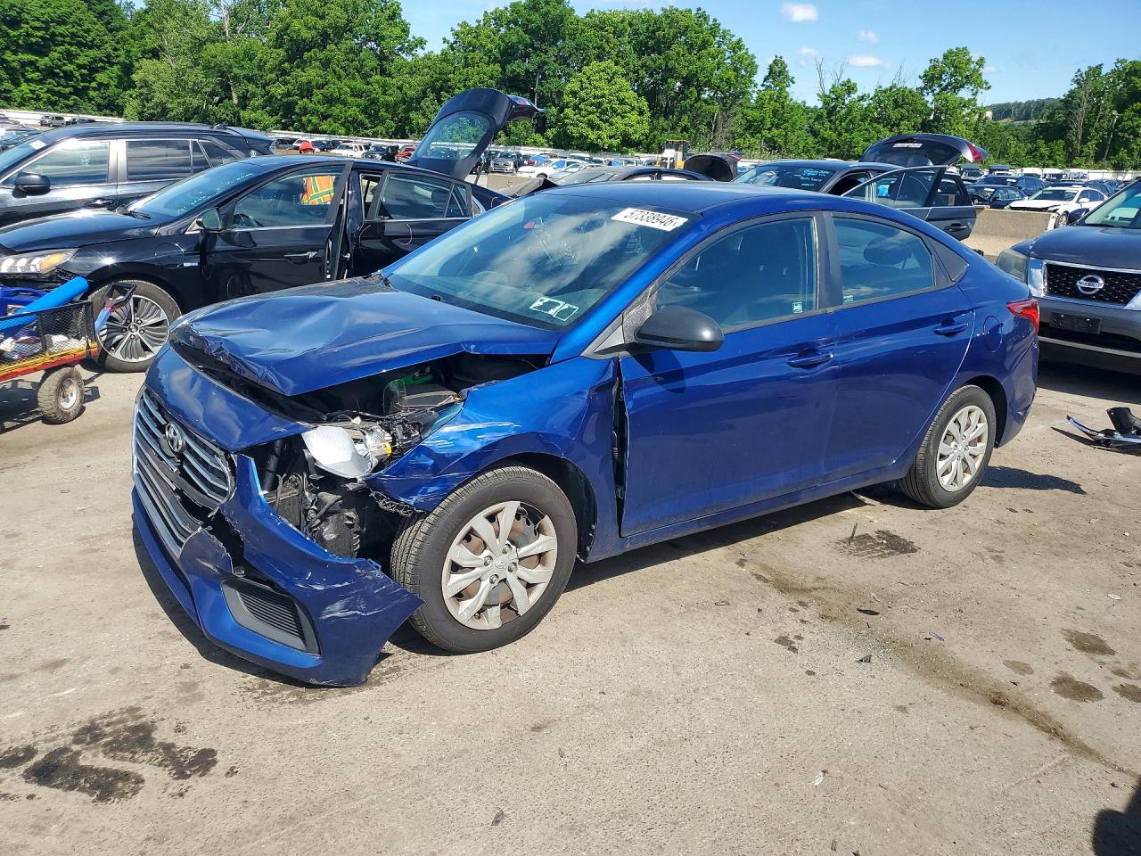 2021 Hyundai Accent SE, VIN 3KPC24A62ME148486 — Front end