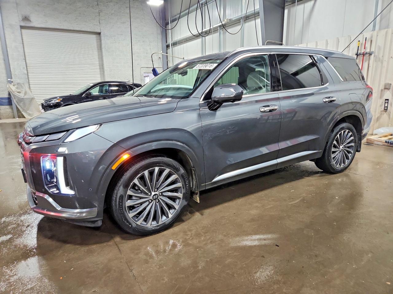 2024 Hyundai Palisade Calligraphy, VIN KM8R7DGE6RU731531 — Hail