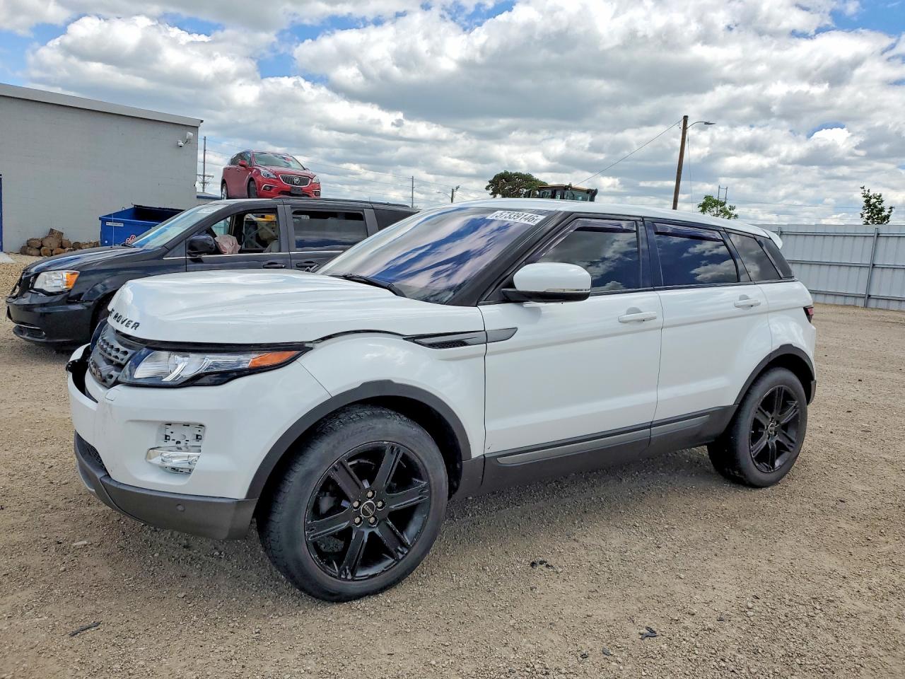 2012 Land Rover Range Rover Evoque Pure Plus, VIN SALVP2BG7CH661935 — Front end