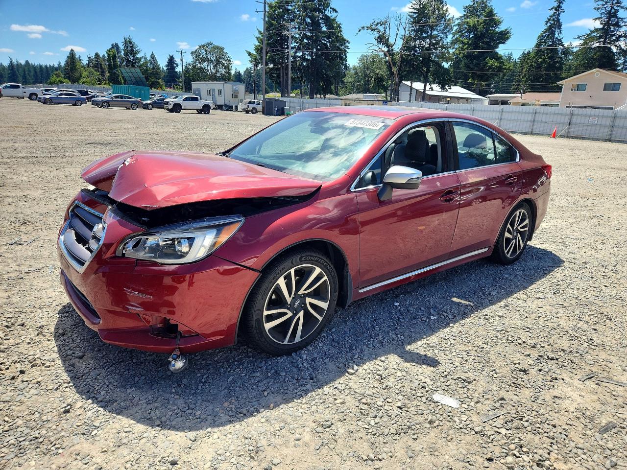 2017 Subaru Legacy Special Sports, VIN 4S3BNAS63H3064089 — Front end