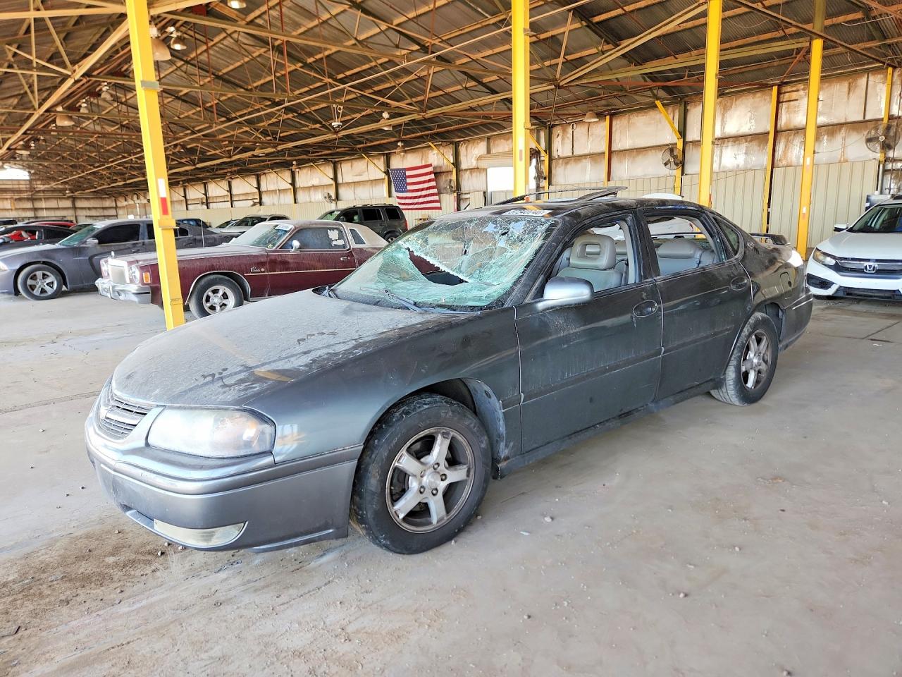 2005 Chevrolet Impala LS, VIN 2G1WH52K459232119 — Vandalism
