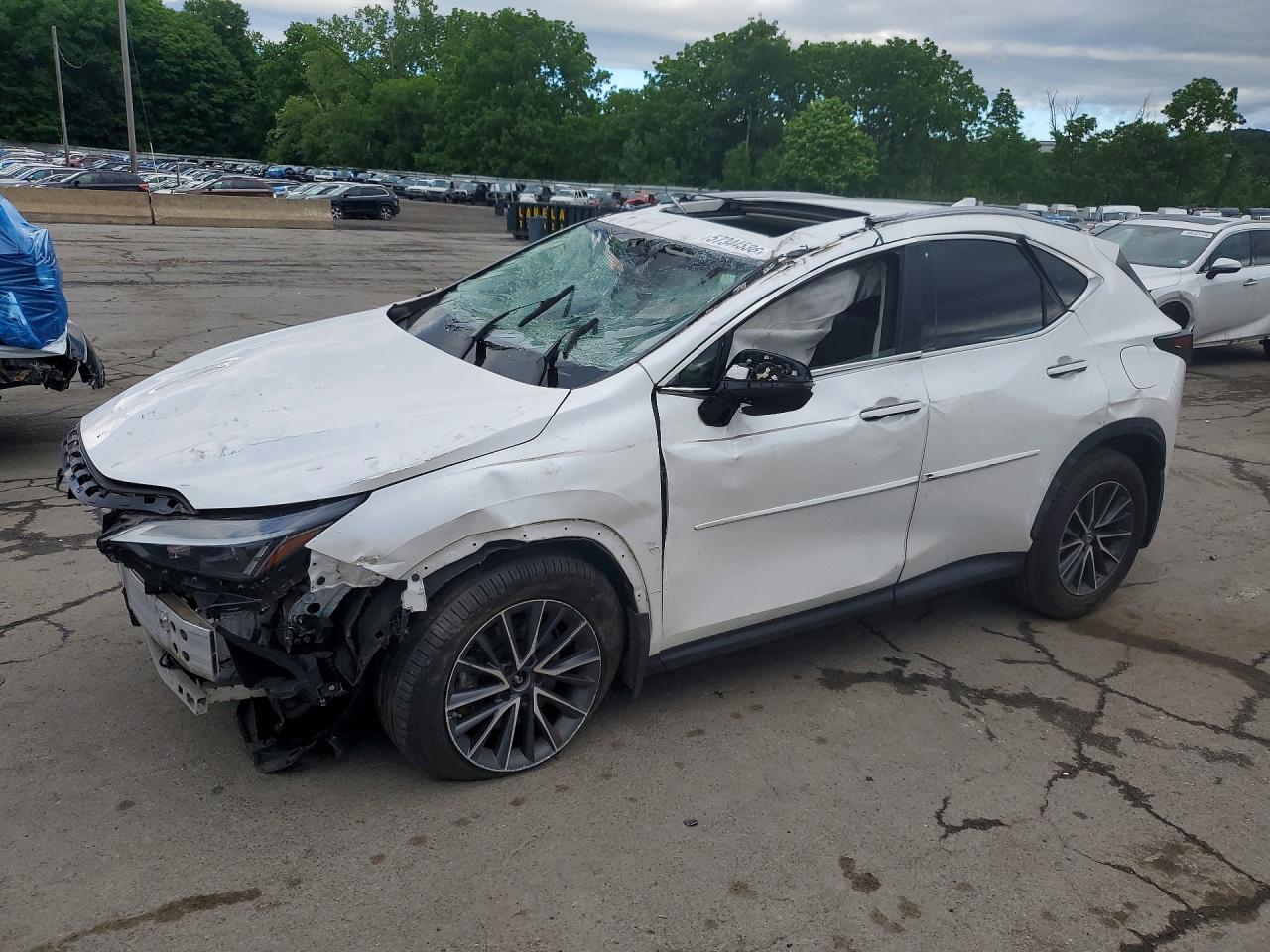 2022 Lexus NX 350h Premium, VIN 2T2GKCEZ5NC007441 — Rollover