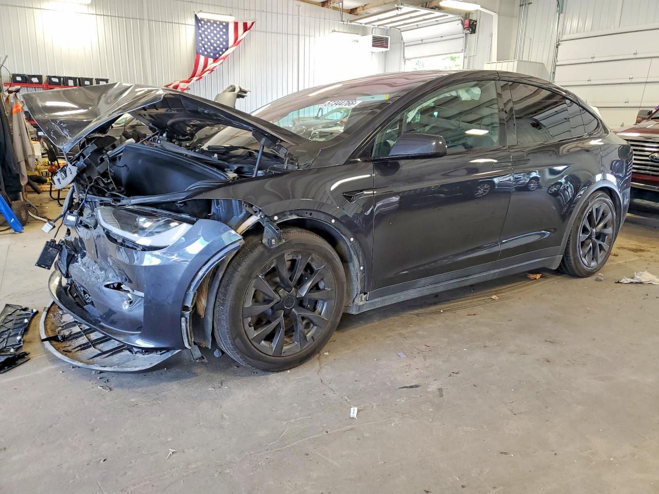 2024 Tesla Model X, VIN 7SAXCDE54RF444713 — Front end