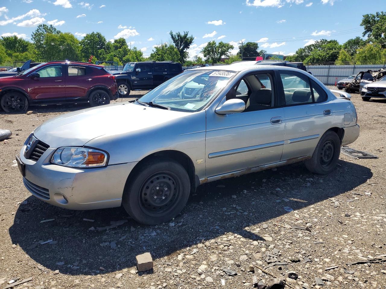 2004 Nissan Sentra S, VIN 3N1CB51D44L890455 — Rear end