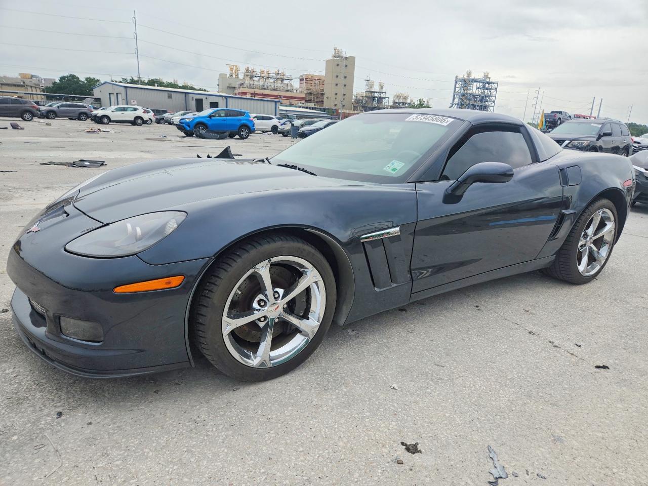 2013 Chevrolet Corvette Grand Sport 3LT, VIN 1G1YW2DW6D5101024 — Water / flood