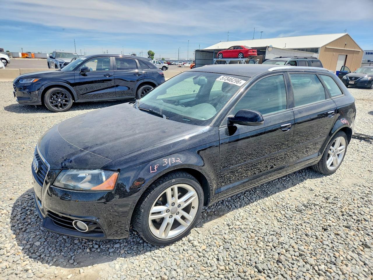 2011 Audi A3 Premium Plus, VIN WAUKJAFM2BA059115 — Rear end