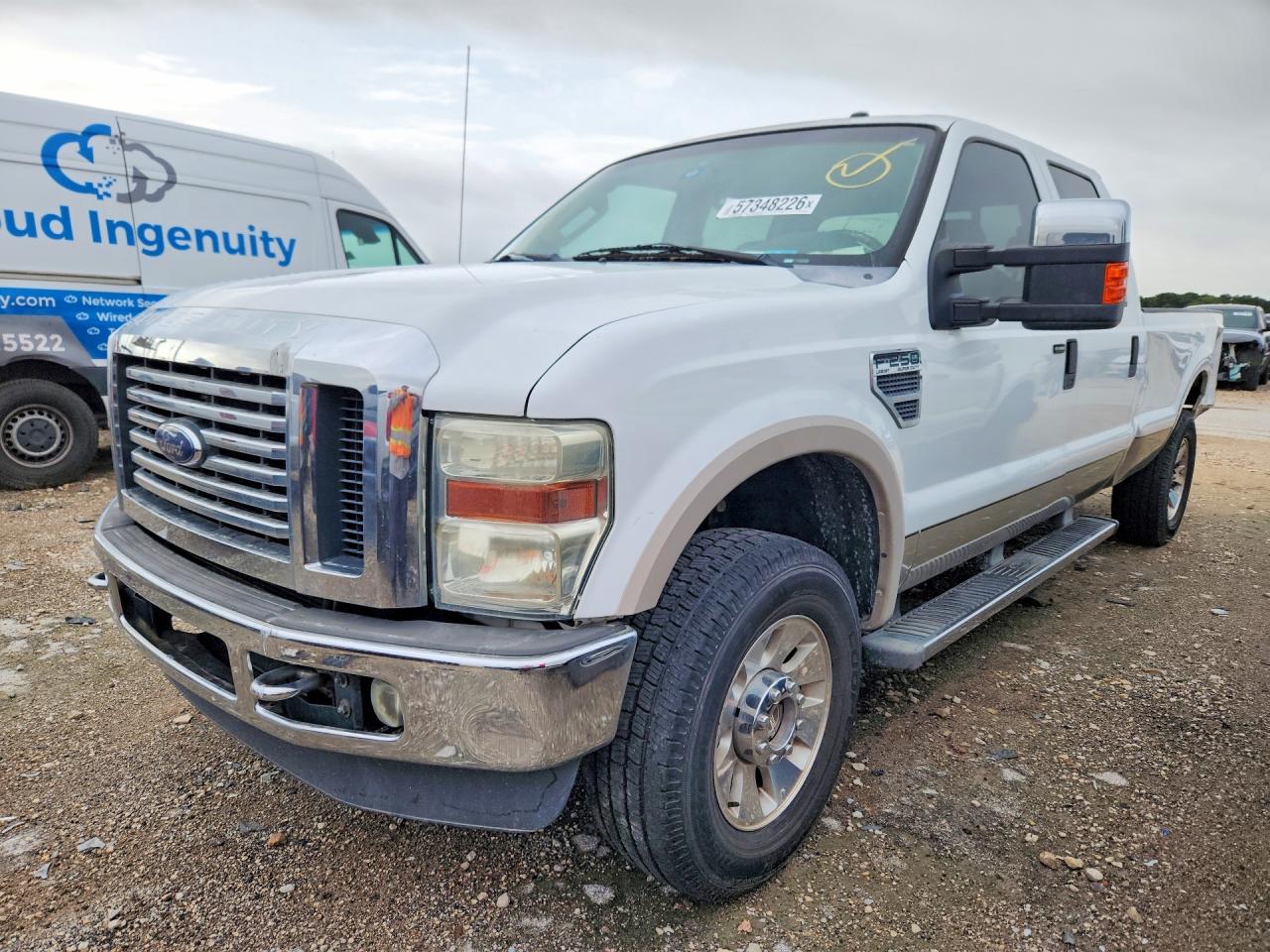 2009 Ford F-250 XL, VIN 1FTSW21569EB15781 — Side