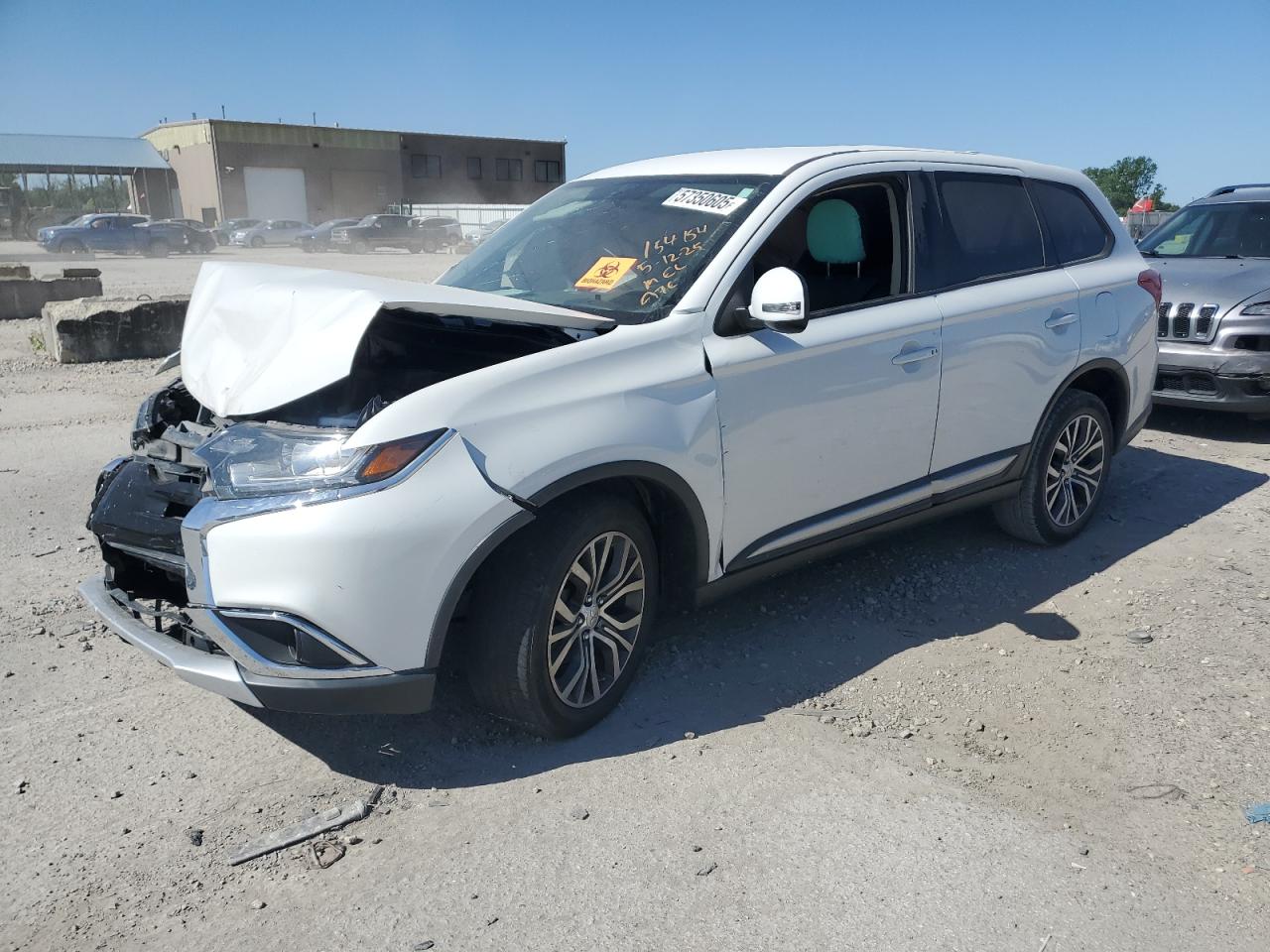 2017 Mitsubishi Outlander SE, VIN JA4AZ3A31HZ004497 — Biohazard / chemical