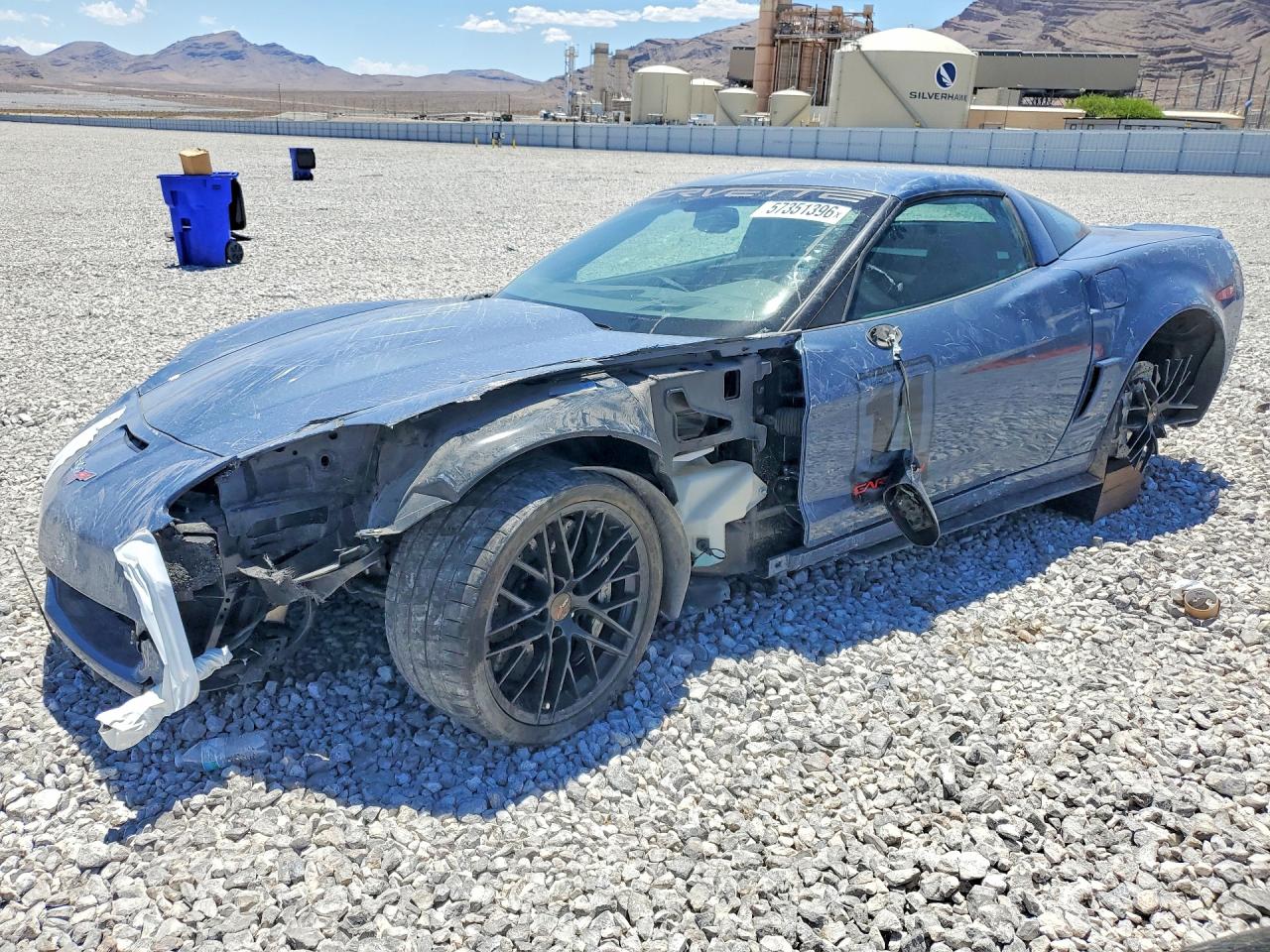 2011 Chevrolet Corvette Z06 w/3LZ, VIN 1G1YL2DE6B5600113 — Undercarriage