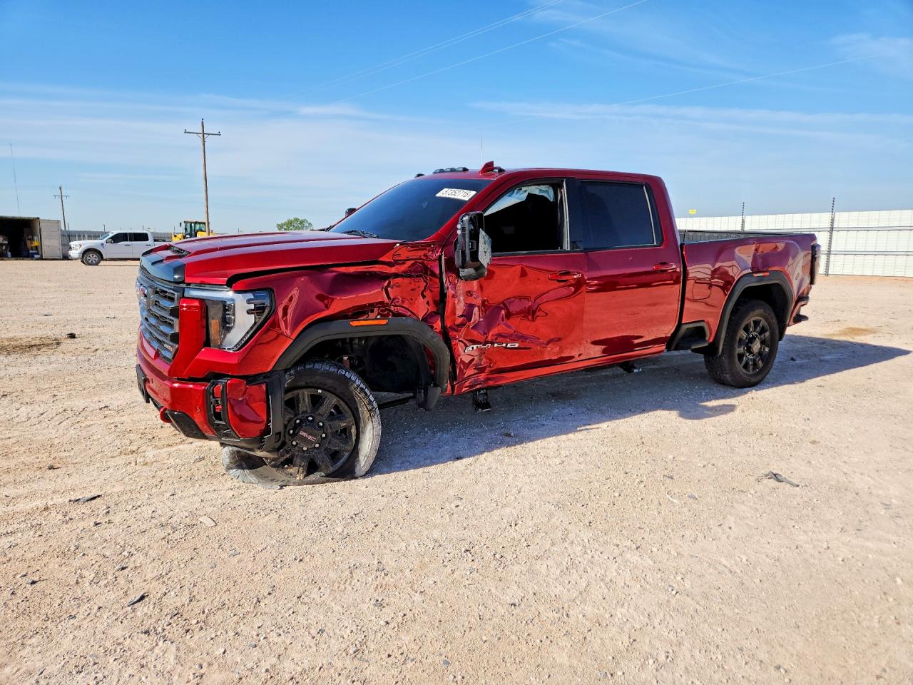 2025 GMC Sierra 2500HD AT4, VIN 1GT4UPEY9SF350630 — Front end