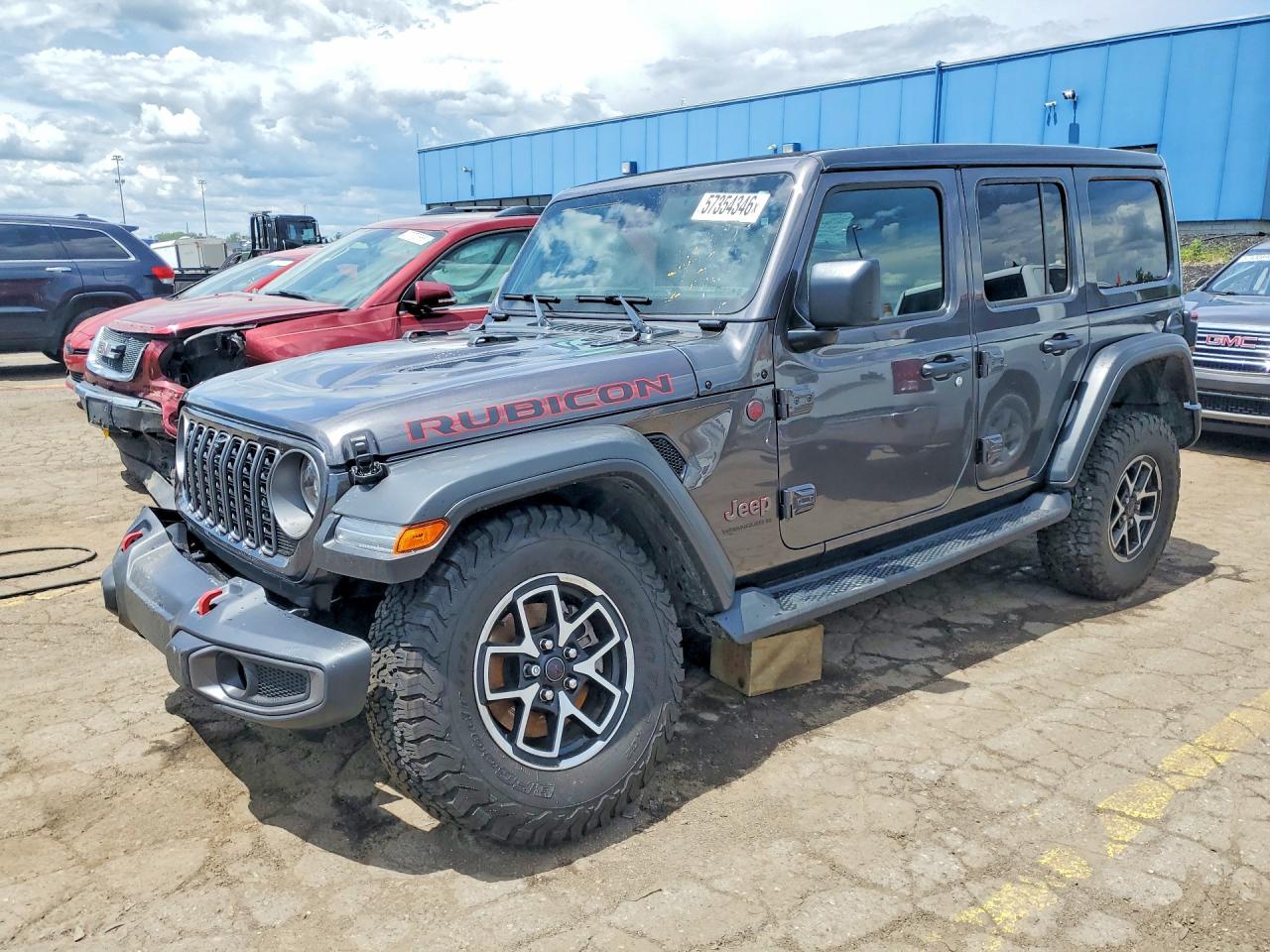2025 Jeep Wrangler Rubicon, VIN 1C4PJXFG0SW546340 — Front end
