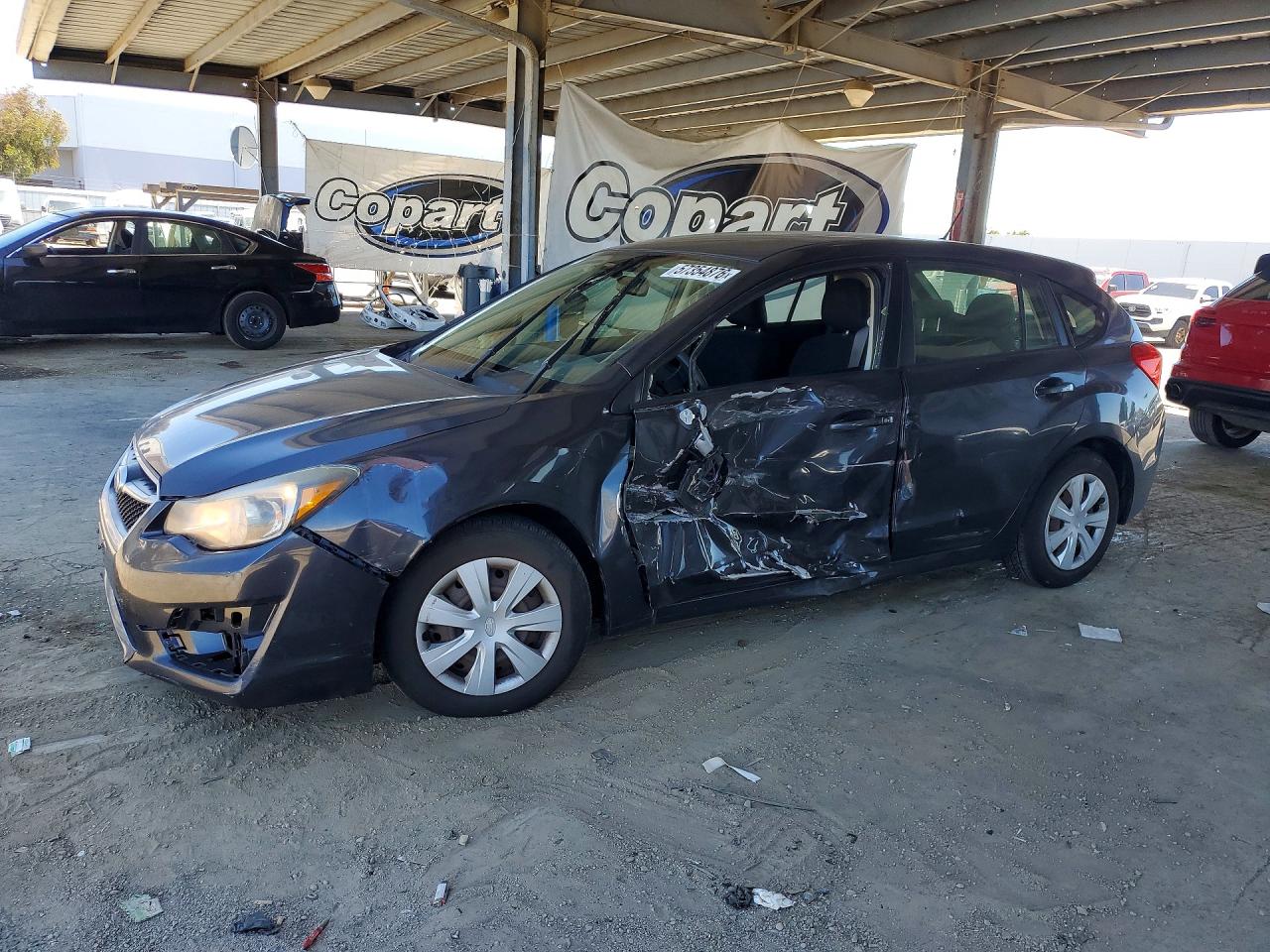 2015 Subaru Impreza 2.0i, VIN JF1GPAA68F8286179 — Side