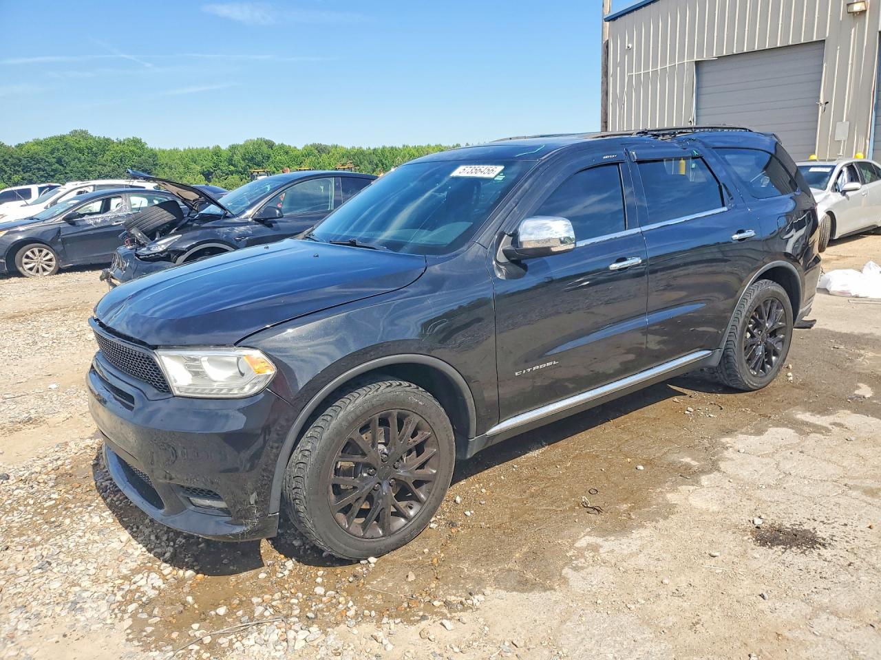 2014 Dodge Durango Citadel, VIN 1C4SDHET7EC598883 — Roof