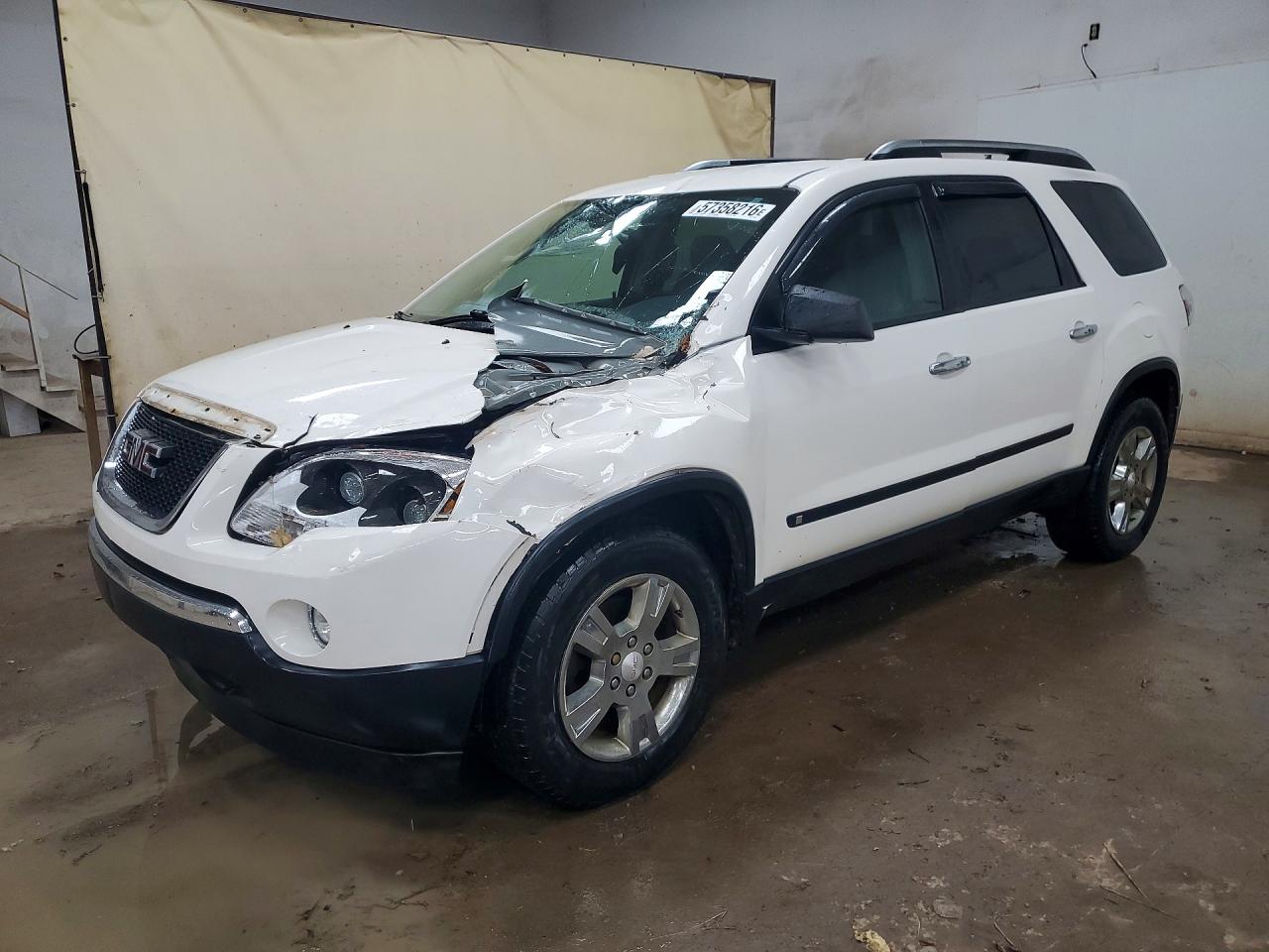 2009 GMC Acadia SLE1, VIN 1GKER13D99J199433 — Front end