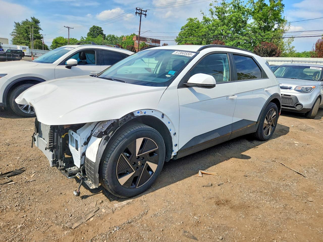 2025 Hyundai Ioniq 5 SEL, VIN 7YAKNDDC9SY014143 — Front end