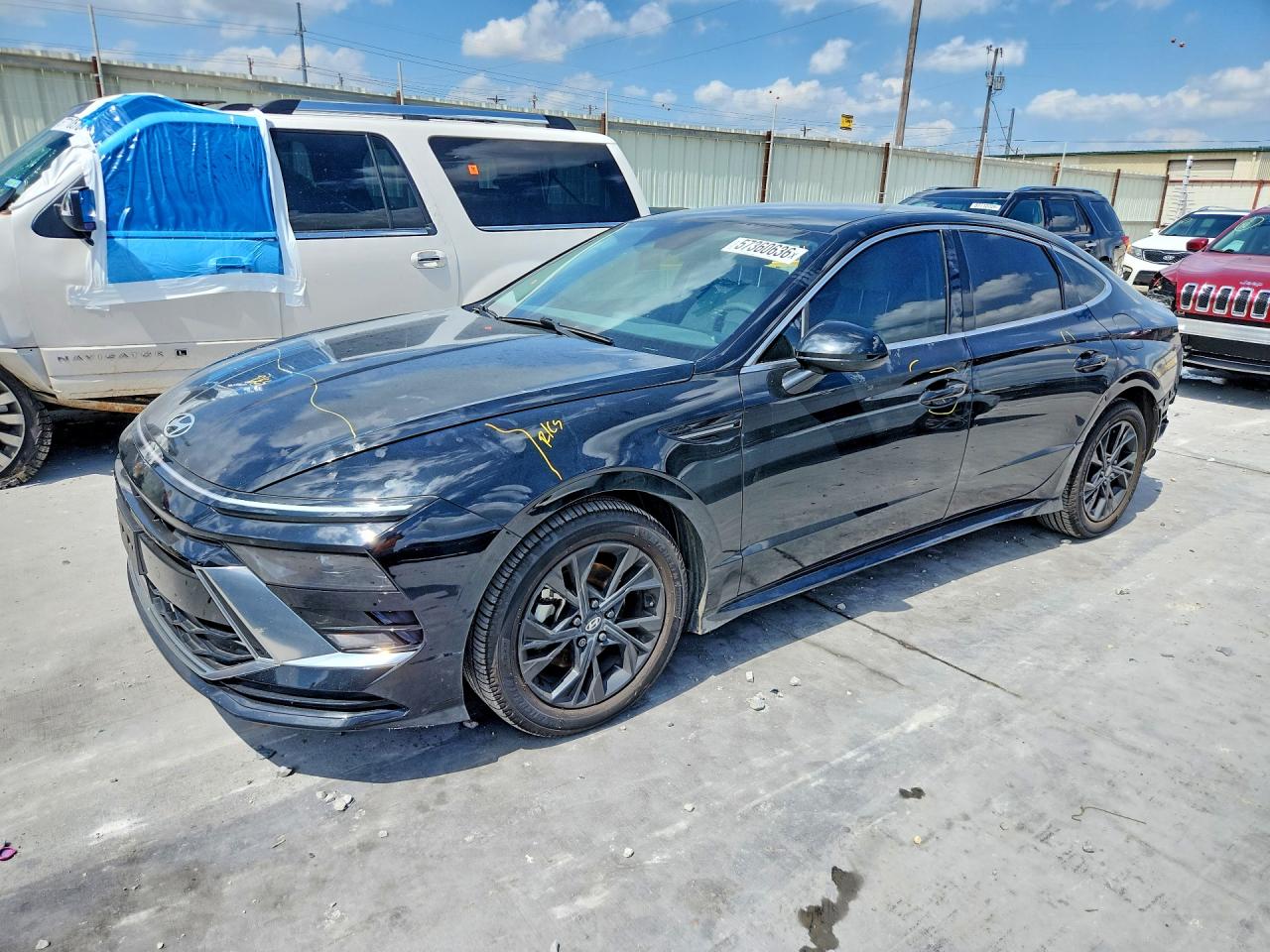 2024 Hyundai Sonata SEL, VIN KMHL64JA0RA354730 — Rear end