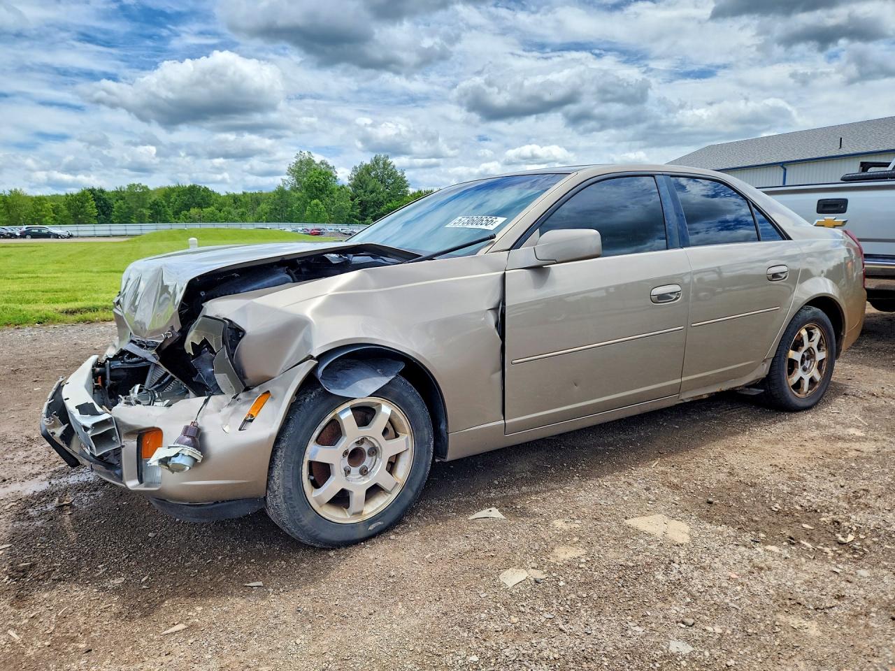 2003 Cadillac CTS, VIN 1G6DM57N430175430 — Перед