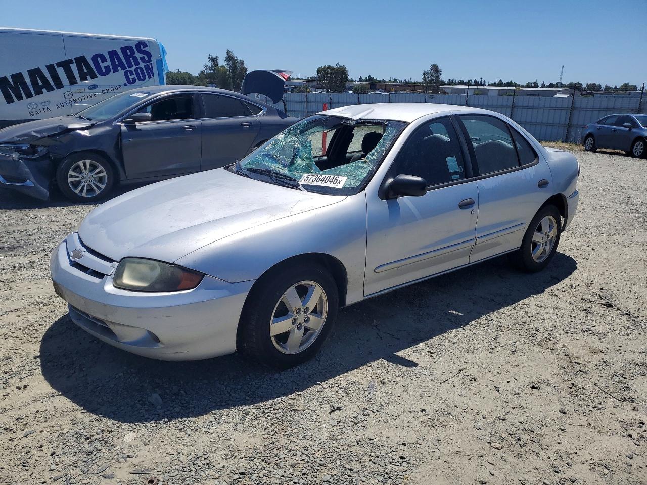 2004 Chevrolet Cavalier LS, VIN 1G1JF52F547284068 — Roof