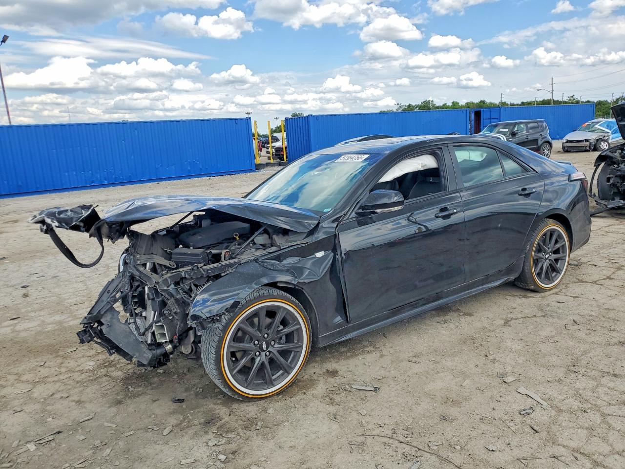 2024 Cadillac CT4 Sport, VIN 1G6DG5RK1R0124986 — Перед