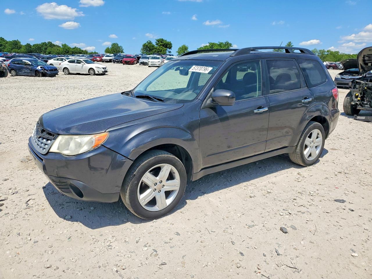 2009 Subaru Forester X, VIN JF2SH63679H703891 — Undercarriage
