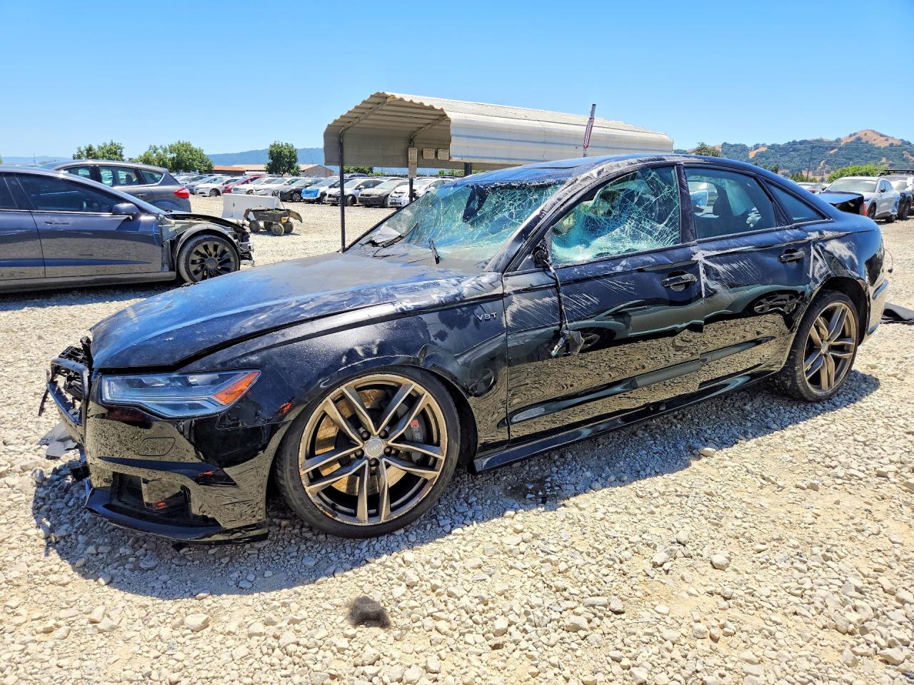 2016 Audi S6 Prestige, VIN WAUH2AFCXGN010081 — Rollover