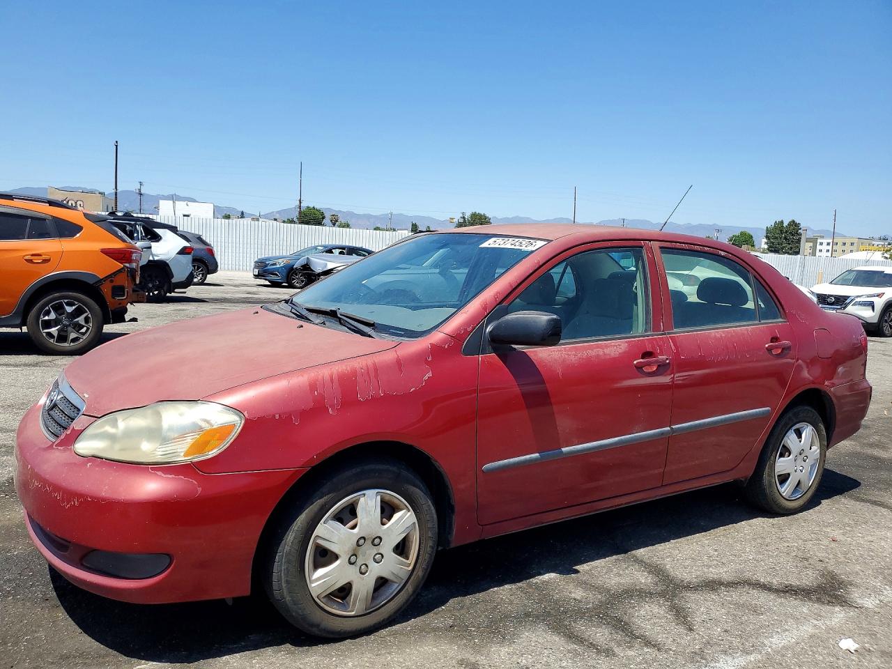 2007 Toyota Corolla LE, VIN 1NXBR32E87Z811813 — Side