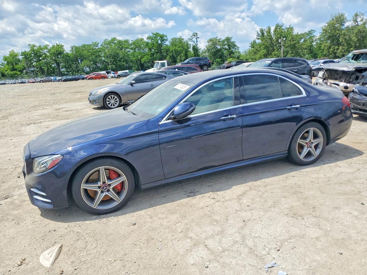 2017 Mercedes-Benz E 300 Sport, VIN WDDZF4KB4HA105728 — Water / flood