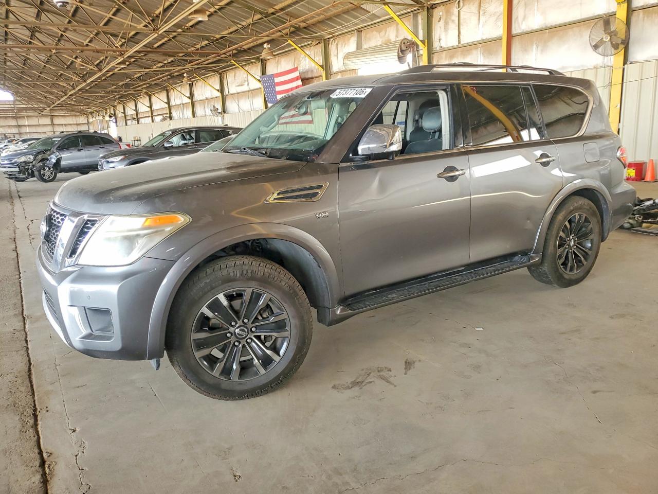 2017 Nissan Armada Platinum, VIN JN8AY2NF3H9304716 — Minor dents and scratches